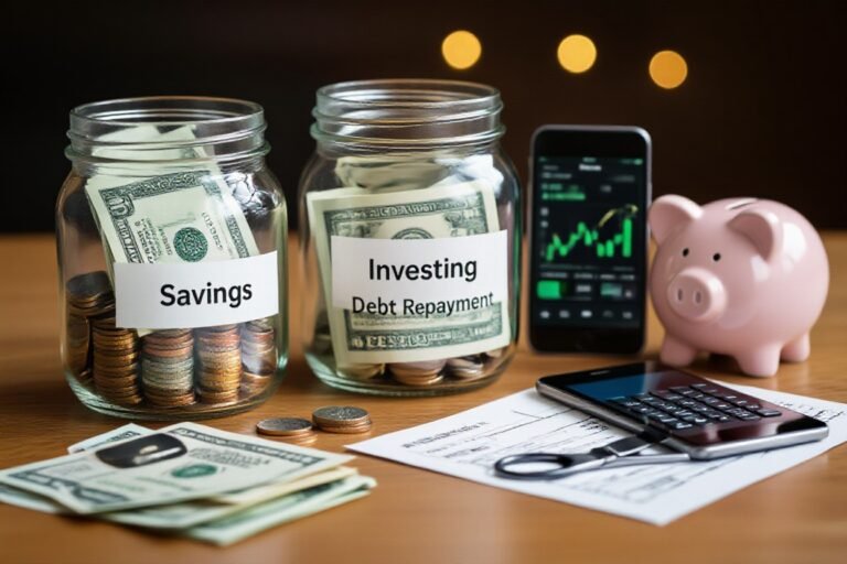 What Comes First Saving Investing or Debt Repayment?